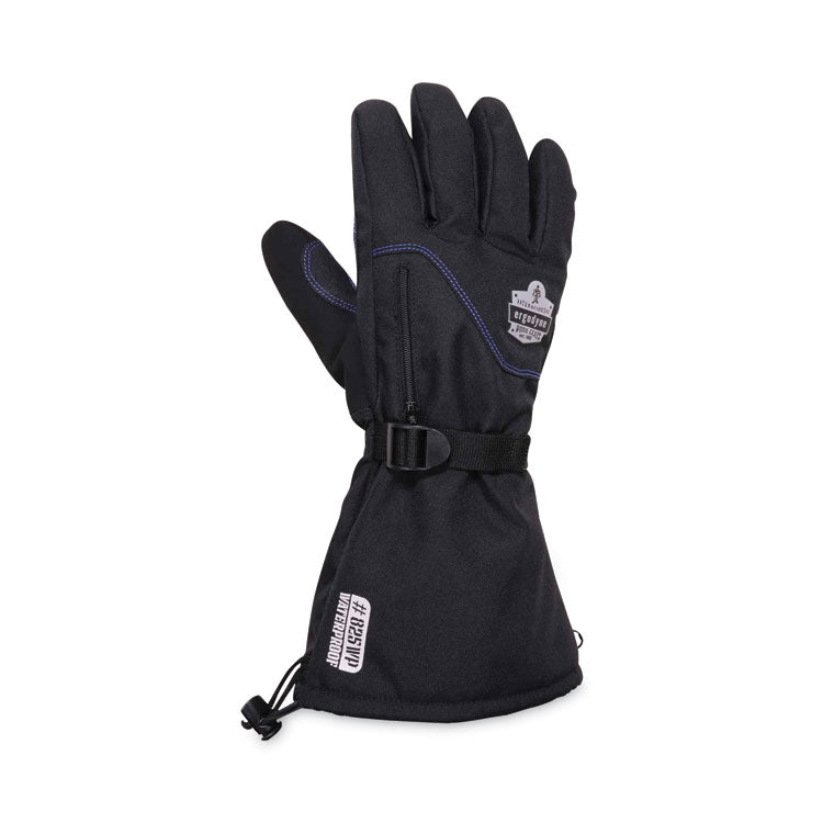 ProFlex 825WP Thermal Waterproof Winter Work Gloves, 2X-Large, Black, Pair