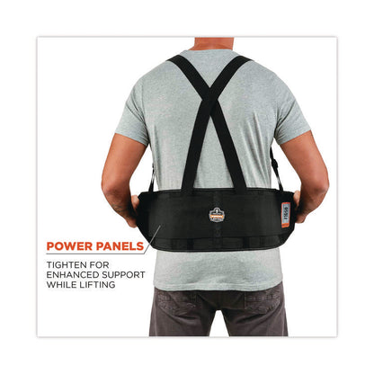 ProFlex 1650 Economy Elastic Back Support Brace, 3X-Large, 46" to 52" Waist, Black