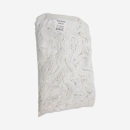 Mop Head, Premium Standard Head, Rayon Fiber, 32 oz, White, 12/Carton