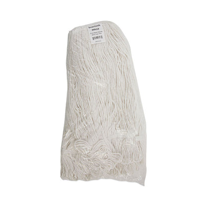 Pro Loop Web/Tailband Wet Mop Head, Rayon, 24 oz, White