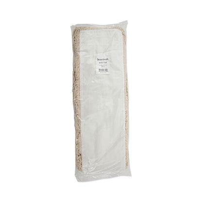 Industrial Dust Mop Head, Hygrade Cotton, 60 x 5, White
