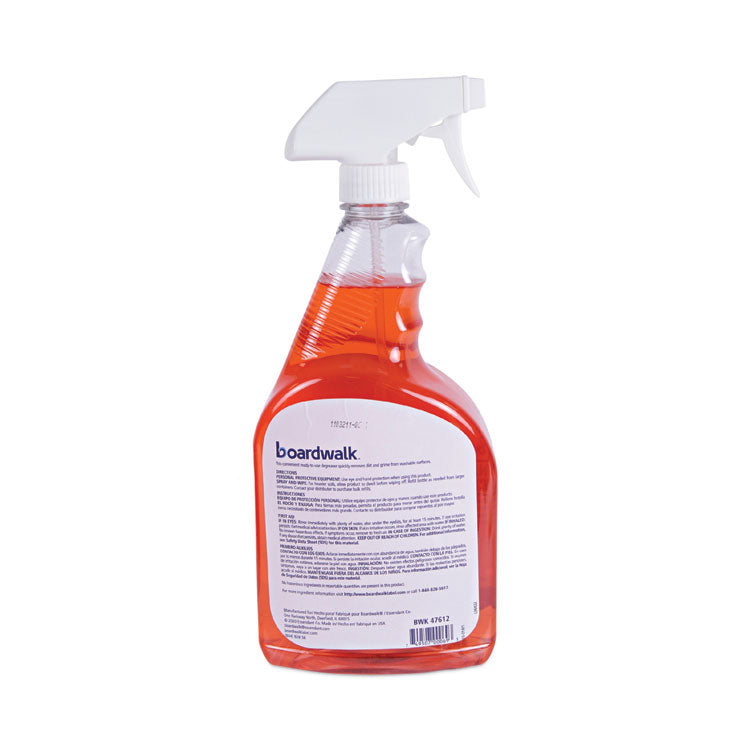 Natural Grease and Grime Cleaner, Unscented, 32 oz Spray Bottle
