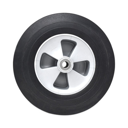 Tilt Truck Wheels, 500 lb Weight Capacity, 12" Wheel, Black