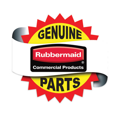 Replacement Plate Casters, Rigid Mount Plate, 5" Rubber Wheel, Black