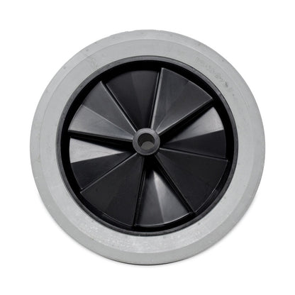 Tilt Truck Wheels, 300 lb Weight Capacity, 12" Wheel, Gray