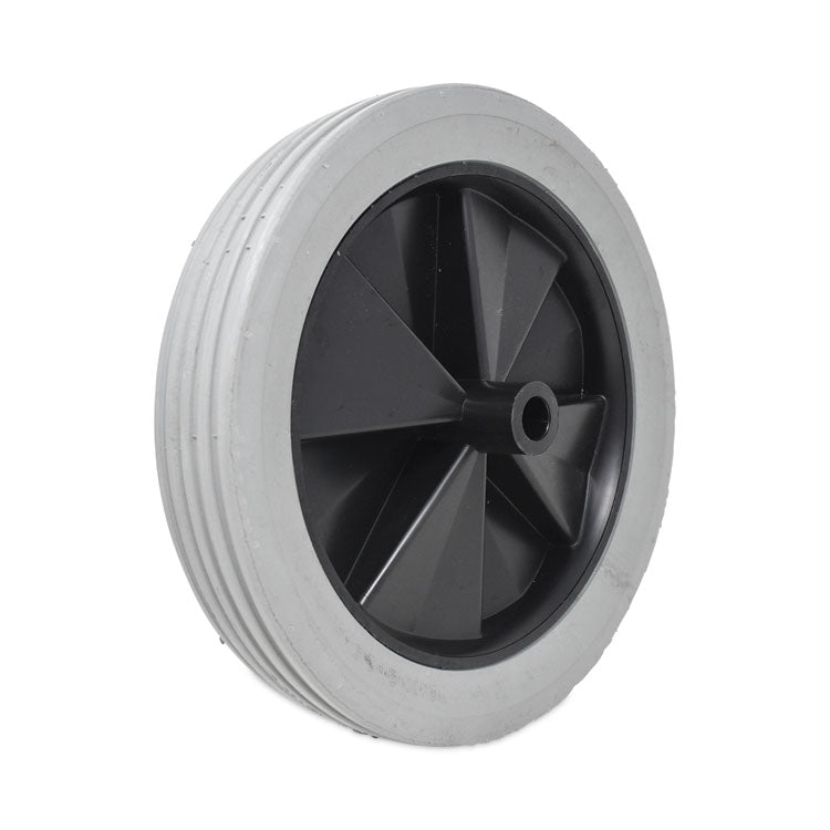 Tilt Truck Wheels, 300 lb Weight Capacity, 12" Wheel, Gray