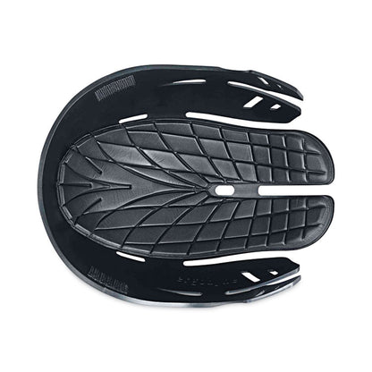 Skullerz 8960 Bump Cap with LED Lighting, Long Front Brim, 3X-Small to Large (Up to 7.5), 0.01" Insert, Lime Green