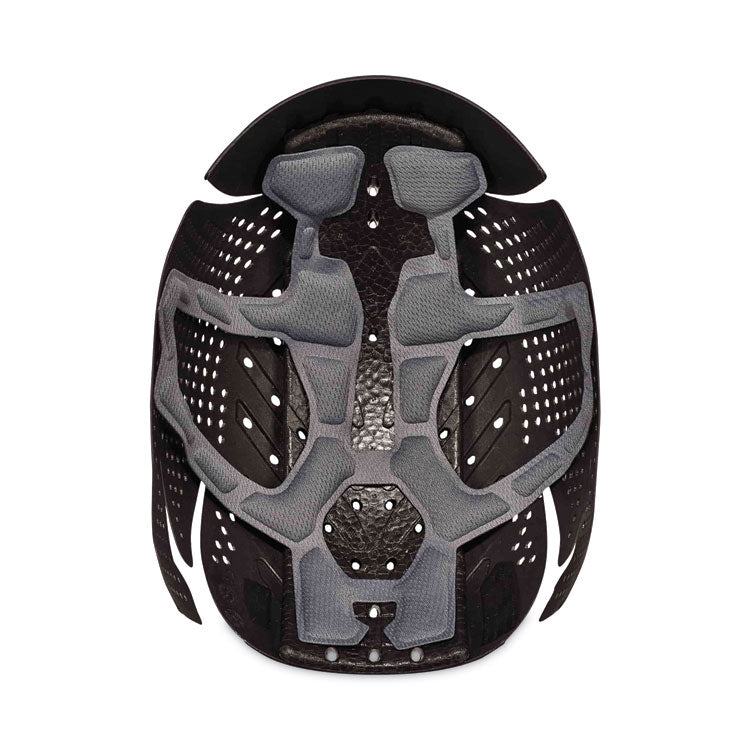 Skullerz 8965 Lightweight Bump Cap Hat with LED Lighting, Short Front Brim, One Size Fits Most, 0.01" Insert, Navy