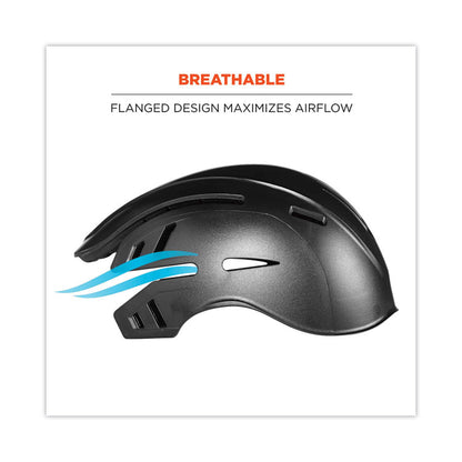 Skullerz 8960 Bump Cap with LED Lighting, Short Front Brim, 3X-Small to Large (Up to 7.5), 0.01" Insert, Lime Green