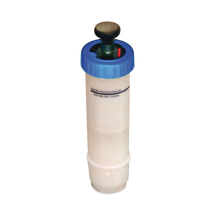 Pace 60 Solution Bottle, White/Blue, 4/Carton