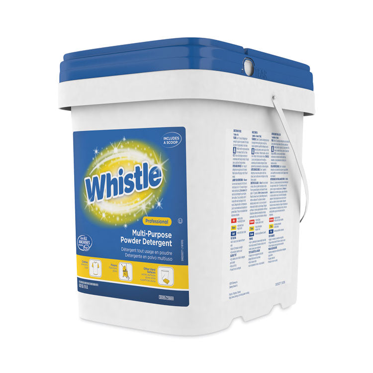 Whistle Multi-Purpose Powder Detergent, Citrus Scent, 19 lb Pail