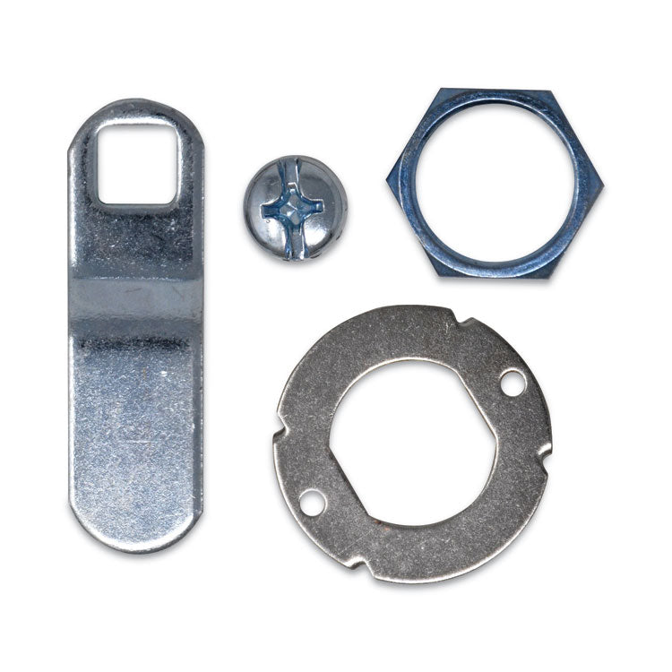 Replacement Lock and Keys for Housekeeping Carts, Silver