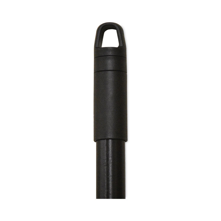 Handle for Lobby Pro Dust Pans, 29" Handle, Vinyl/Steel, Black