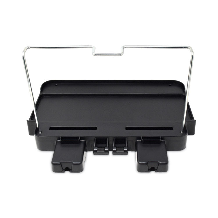 Replacement Folding Bag/Bucket Platform For Microfiber Carts, Black