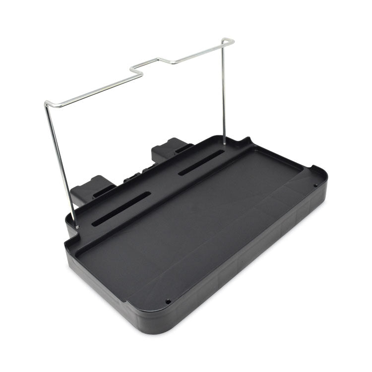 Replacement Folding Bag/Bucket Platform For Microfiber Carts, Black