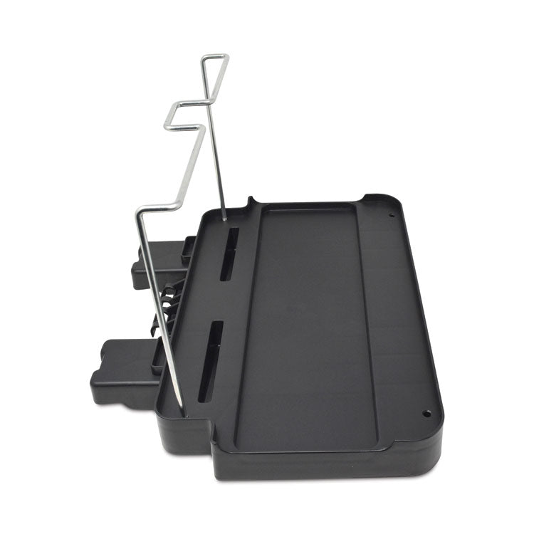 Replacement Folding Bag/Bucket Platform For Microfiber Carts, Black