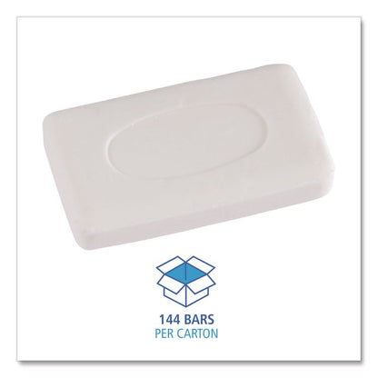 Face and Body Amenity Soap, Unwrapped, Floral Scent, # 3 Bar, 144/Carton