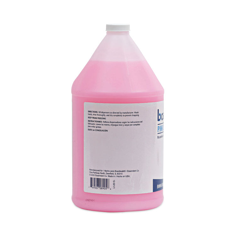 Mild Cleansing Pink Lotion Hand Soap Refill, Cherry Scent, 1 gal Bottle