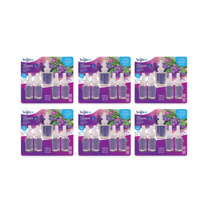 Electric Scented Oil Air Freshener Refill, Sweet Lavender and Violet, 0.67 oz Bottle, 5/Pack, 6 Pack/Carton