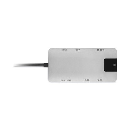 UH1400P USB-C 8-in-1 Driverless Mobile Hub, Gray