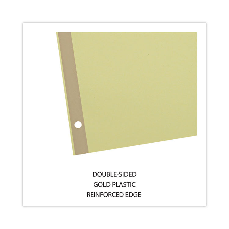 Deluxe Extended Insertable Tab Indexes, 5-Tab, 11 x 8.5, Buff, Assorted tabs, 24 Sets