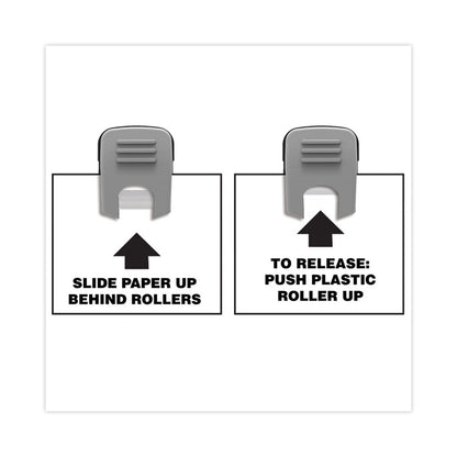 Grip-A-Clip Magnetic/Adhesive Clips, 0.13" Jaw Capacity, Gray, 10/Box