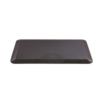 Anti-Fatigue Mat, Rectangular, Black Textured Surface, 20" x 30"