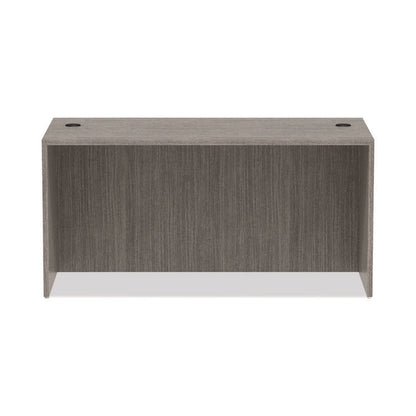 Alera Valencia Series Straight Front Desk Shell, 59.13" x 29.5" x 29.63", Gray