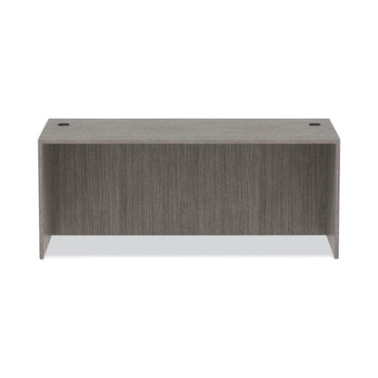 Alera Valencia Series Straight Front Desk Shell, 71" x 35.5" x 29.63", Gray