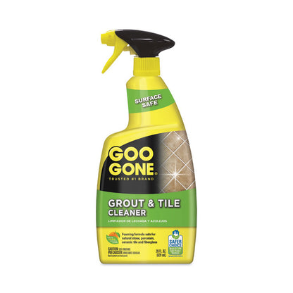 Grout and Tile Cleaner, Citrus Scent, 28 oz Trigger Spray Bottle, 6/Carton