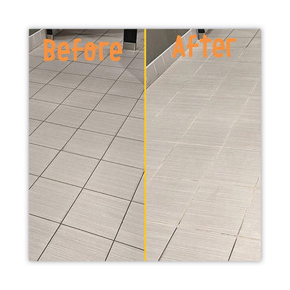 Grout and Tile Cleaner, Citrus Scent, 28 oz Trigger Spray Bottle, 6/Carton