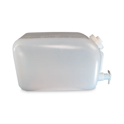 Shur-Fill Dispenser, 5 gal, Clear, 8/Carton
