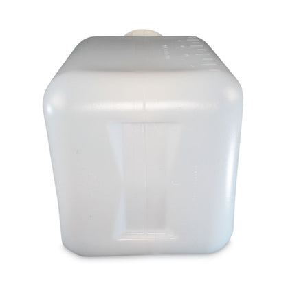 Shur-Fill Dispenser, 5 gal, Clear, 8/Carton