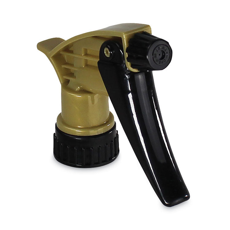320ARS Acid Resistant Trigger Sprayer, 9.5" Tube, Fits 32 oz Bottle with 28/400 Neck Thread, Gold/Black, 200/Carton