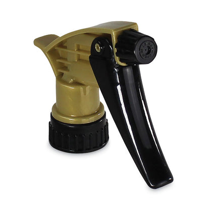 320ARS Acid Resistant Trigger Sprayer, 9.5" Tube, Fits 32 oz Bottle with 28/400 Neck Thread, Gold/Black, 200/Carton