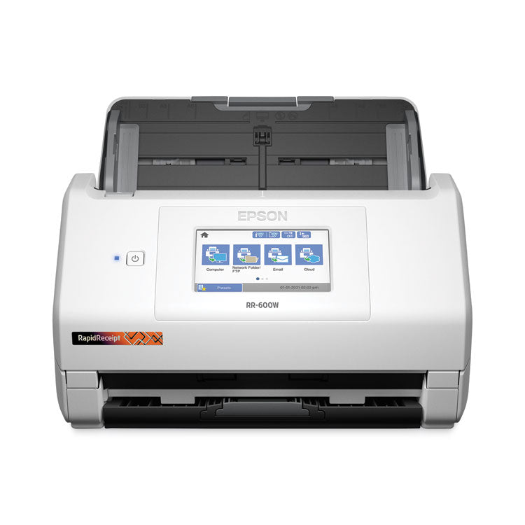 RapidReceipt RR-600W Scanner, Scans Up to 8.5 x 240, 600 dpi Optical Resolution
