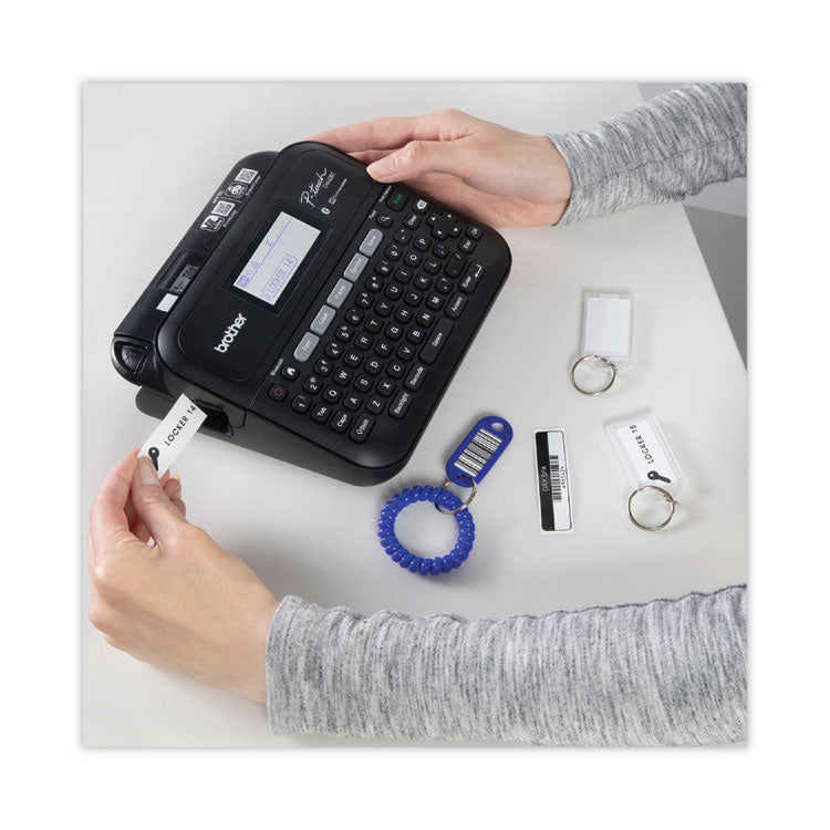 P-Touch Business Expert Connected Label Maker, With 1 Roll Sample Tape, 30 mm/s Print Speed, 7.4 x 7 x 2.8