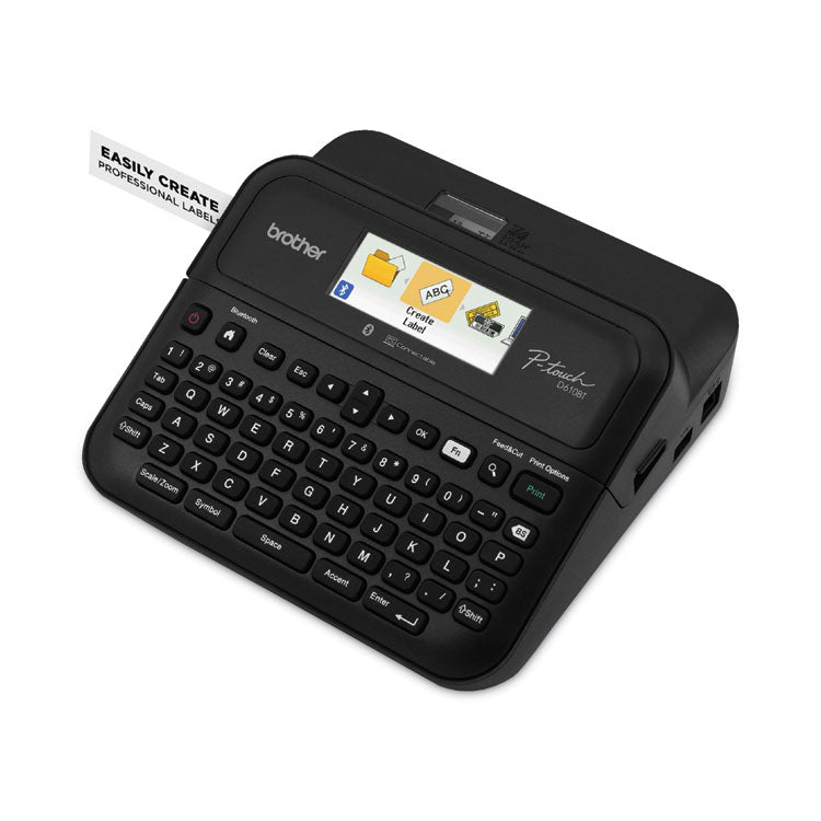P-Touch Business Professional Connected Label Maker, 30 mm/s Print Speed, 10.2 x 4.8 x 12.6