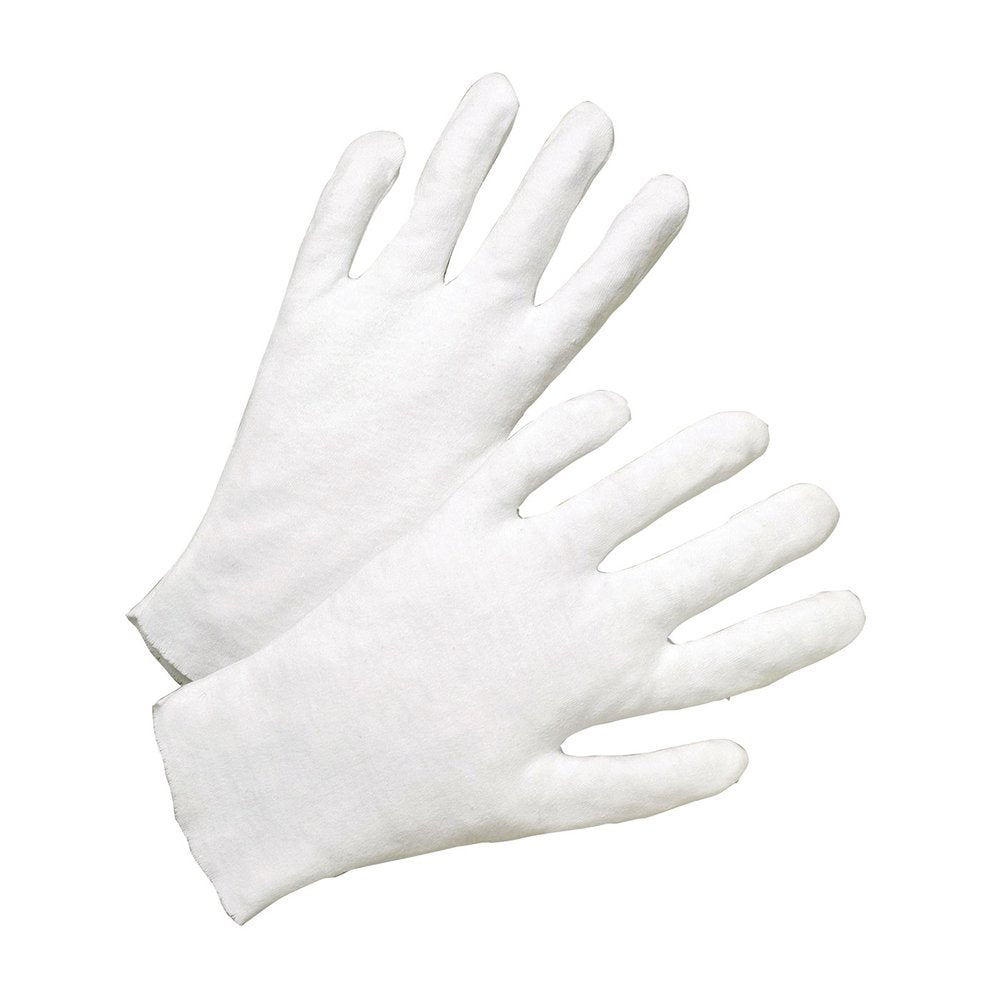 PIP HVY WGT Cott Lisle Inspection Glove Unhem Cuff (Pair)