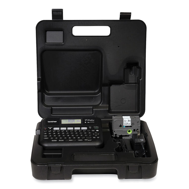 P-Touch Business Expert Connected Label Maker, With 2 Rolls Sample Tapes, 30 mm/s Print Speed, 7.4 x 7 x 2.8