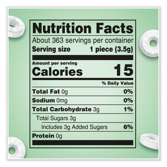 Hard Candy Mints, Wint-O-Green, 44.93 oz Bag