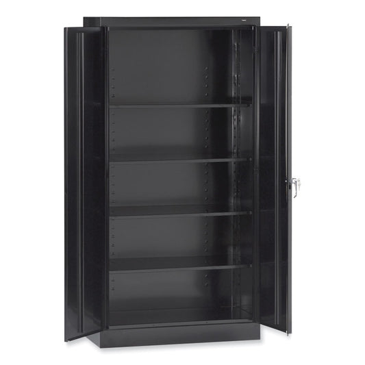 72" High Standard Cabinet (Unassembled), 36"w x 18"d x 72"h, Black