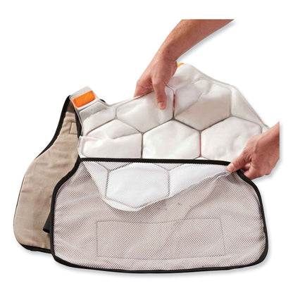 Chill-Its 6220 Phase Change Cooling Vest Charge Packs, Small/Medium, 16.25 x 12, 2/Pack