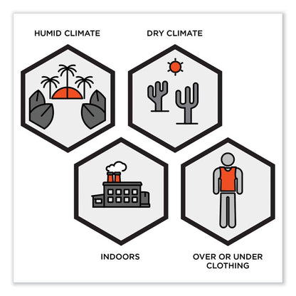 Chill-Its 6215 Premium FR Phase Change Cooling Vest with Packs, Modacrylic Cotton, Small/Medium, Orange