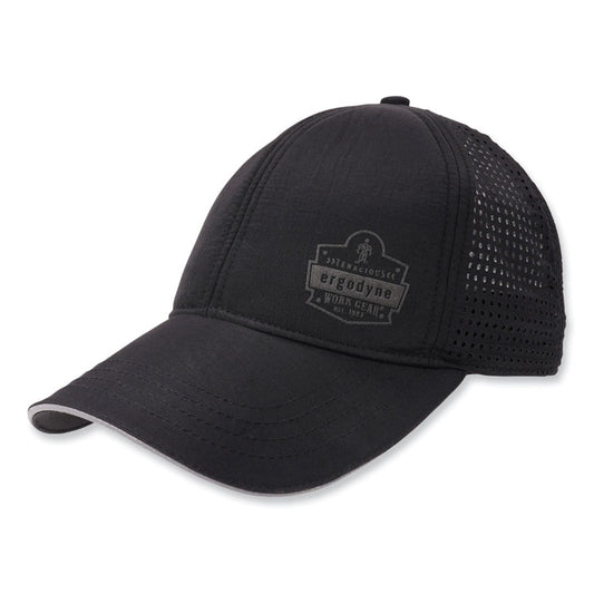Chill-Its 8937 Performance Cooling Baseball Hat, Nylon/Polyester/Spandex, One Size Fits Most, Black