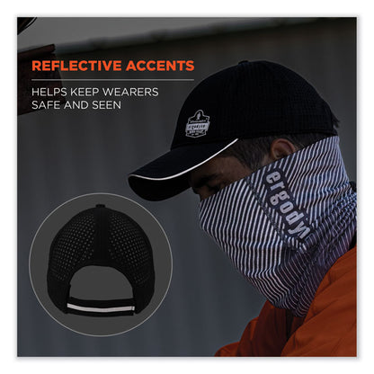 Chill-Its 8937 Performance Cooling Baseball Hat, Nylon/Polyester/Spandex, One Size Fits Most, Black