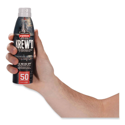 Krewd 6353 SPF 50 Sunscreen Spray, 5.5 oz Can