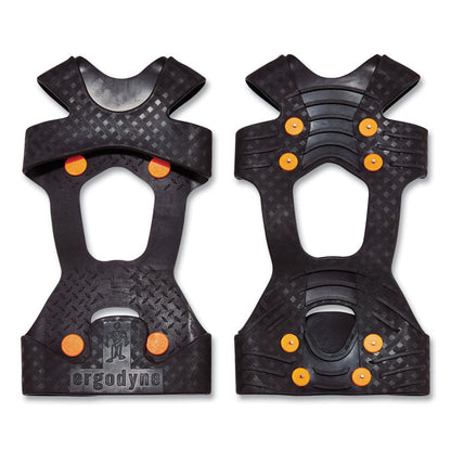 Trex 6300TC One-Piece Slip-on Tungsten Carbide Ice Cleats, Large, Black, Pair