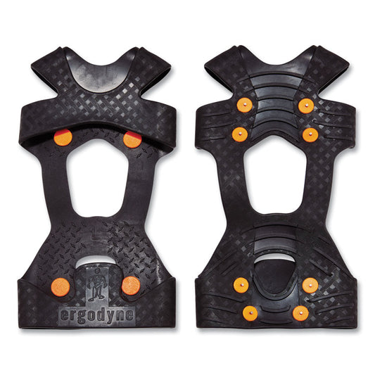 Trex 6300TC One-Piece Slip-on Tungsten Carbide Ice Cleats, Large, Black, Pair