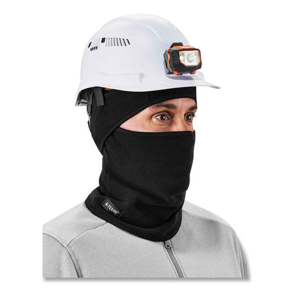 N-Ferno 6826 2-Piece Fleece Balaclava Face Mask, Fleece, One Size Fits Most, Black